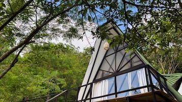 Kabin, 1 Tempat Tidur King, pemandangan gunung | Wi-Fi gratis