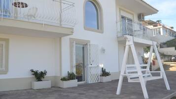 Fassade der Unterkunft