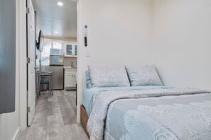 1 makuuhuone, ilmainen Wi-Fi, vuodevaatteet