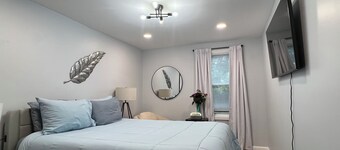 Bright & Cozy 2-Bed Home w Free Parking & Laundry”