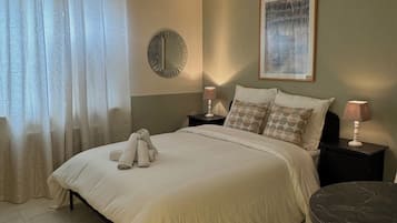 1 chambre, fer et planche Ă repasser, Wi-Fi, draps fournis