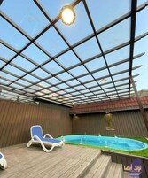 高级木屋, 私人游泳池 | 客房景观