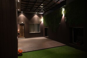 高级木屋, 私人游泳池 | 露台