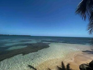 On the beach, sun loungers, beach towels - New listing! Spacious 4-bedroom, water-front house in Las Picuas, Río Grande. (Río Grande)