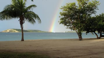 Sun loungers, beach towels