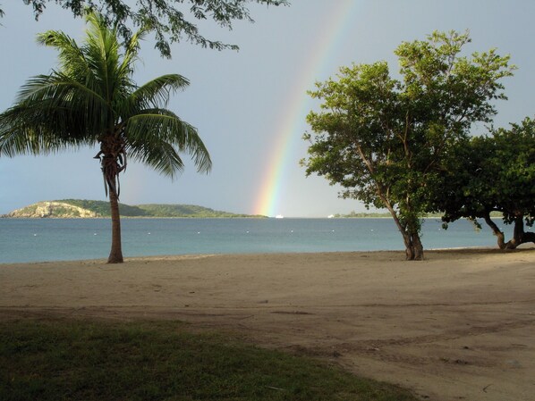 Sun loungers, beach towels