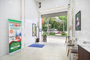 Façade de l’hébergement