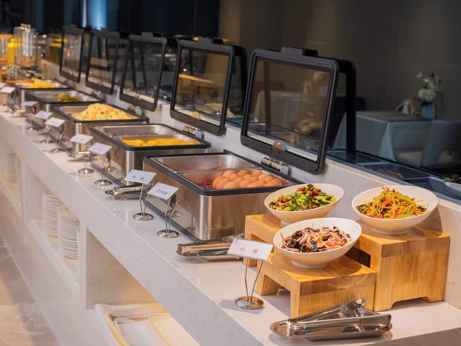 Tägliches Frühstücksbuffet (38 CNY pro Person)