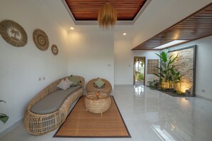 Living area - Wisana Villa Sebatu by Uniquecations (Sebatu)