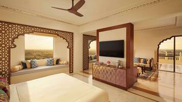 Premium bedding, down duvets, minibar, in-room safe