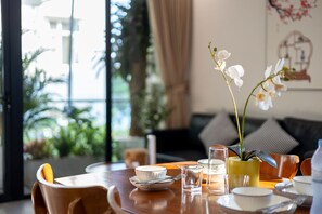 Luxury Apartment | Living area - Urchin Apartment (Hanoi)