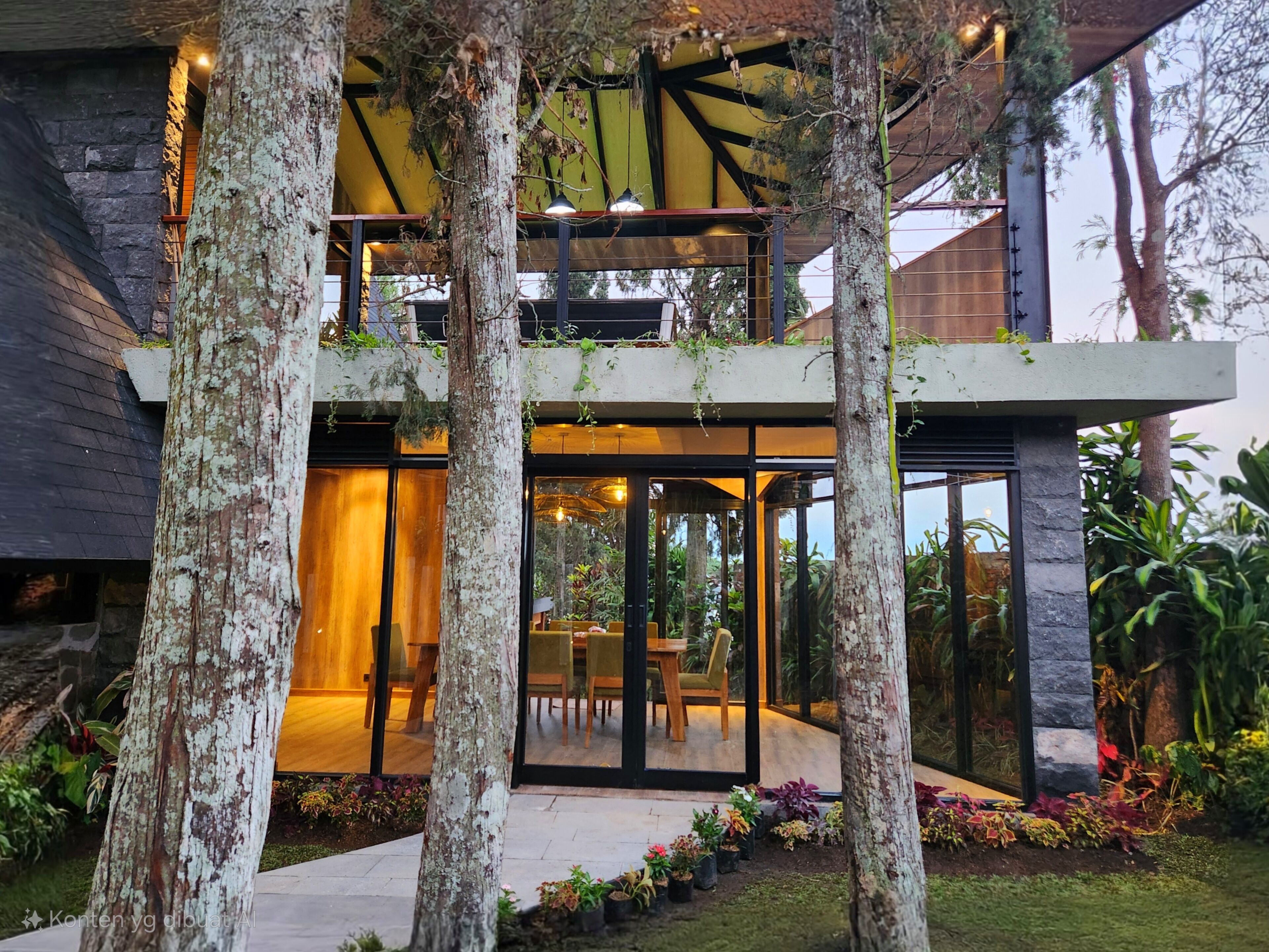 Voorkant van accommodatie