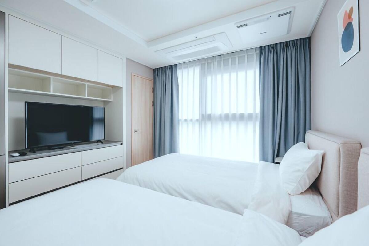 ห้องบิสซิเนสทวิน, วิวเมือง | ห้องเก็บเสียง, เตารีด/โต๊ะรีดผ้า, Wi-Fi ฟรี