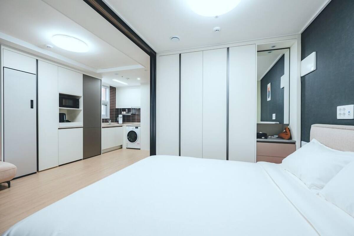 ห้องดีลักซ์ดับเบิล, วิวเมือง | ห้องเก็บเสียง, เตารีด/โต๊ะรีดผ้า, Wi-Fi ฟรี
