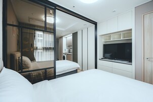 Deluxe Family Twin (including lunch for 2) | Sistema de insonorización, wifi gratis, accesible en silla de ruedas