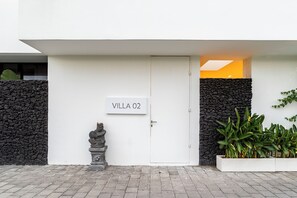 Fassade der Unterkunft