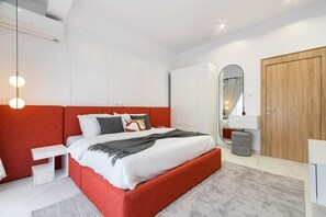 2 多间卧室、办公桌、熨斗/熨衣板、免费 WiFi