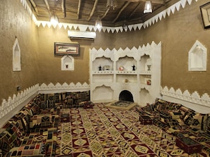 Classic Chalet, Garden View | Living area - VIP resort chalet -24 (Riyadh)
