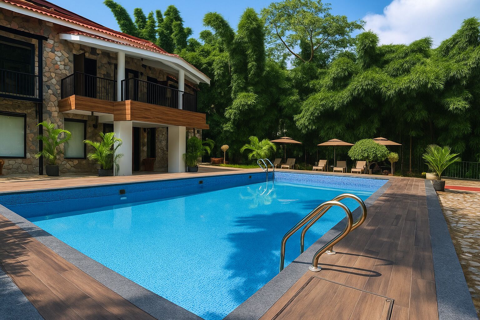 Kolam renang outdoor