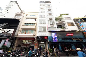 Façade de l’hébergement