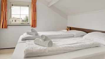 Casa | 3 habitaciones, muebles diferentes y ropa de cama