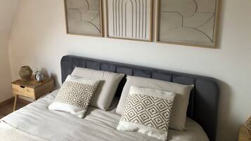 1 quarto, roupa de cama