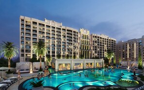 Outdoor pool - OZEN MANSION KOLKATA (Barasat)