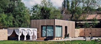 Coeur Nature Private estate with view, wood-fired sauna and Jacuzzi.