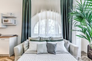 1 soverom, reiseseng for barn, wi-fi (inkludert) og sengetøy