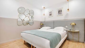 Appartement | 1 chambre, espace de travail pour ordinateur portable