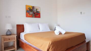 Wi-Fi de cortesia, roupa de cama