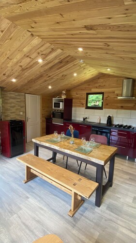 Chalet, gîte du lilas 