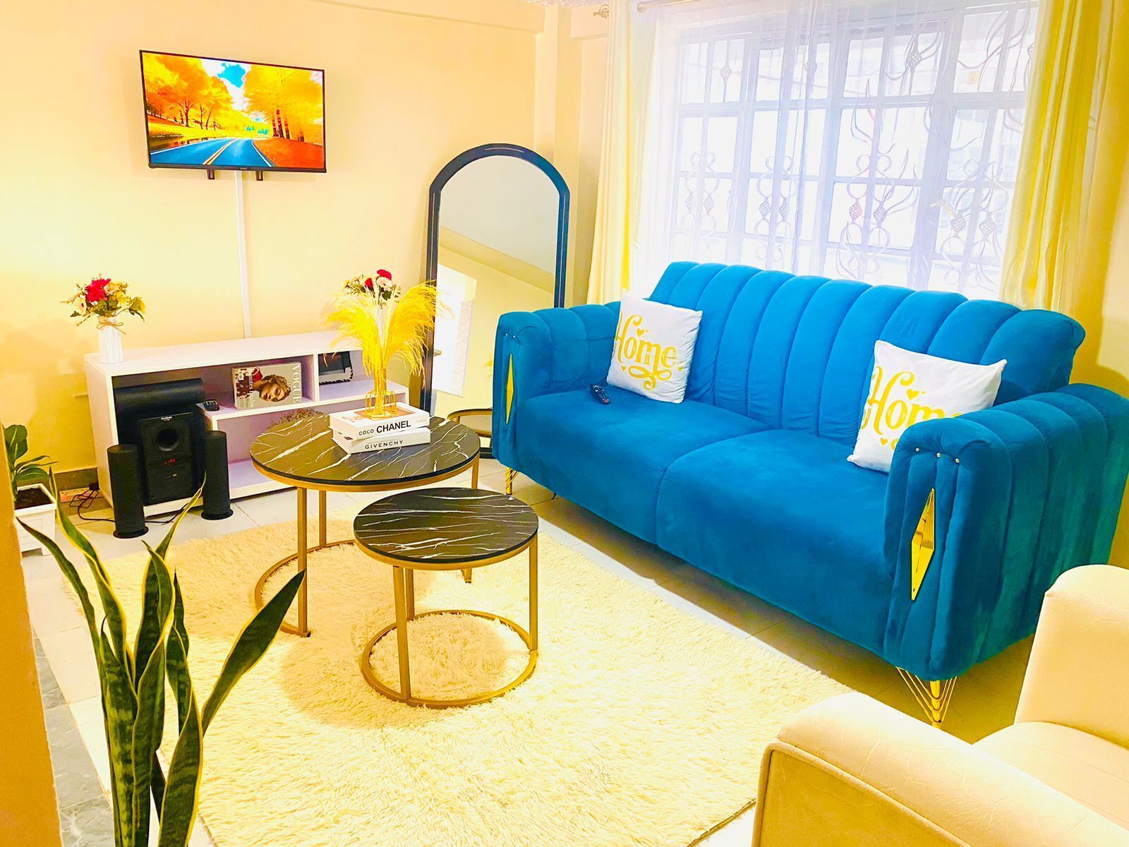 Deluxe-Apartment, Stadtblick | Wohnbereich