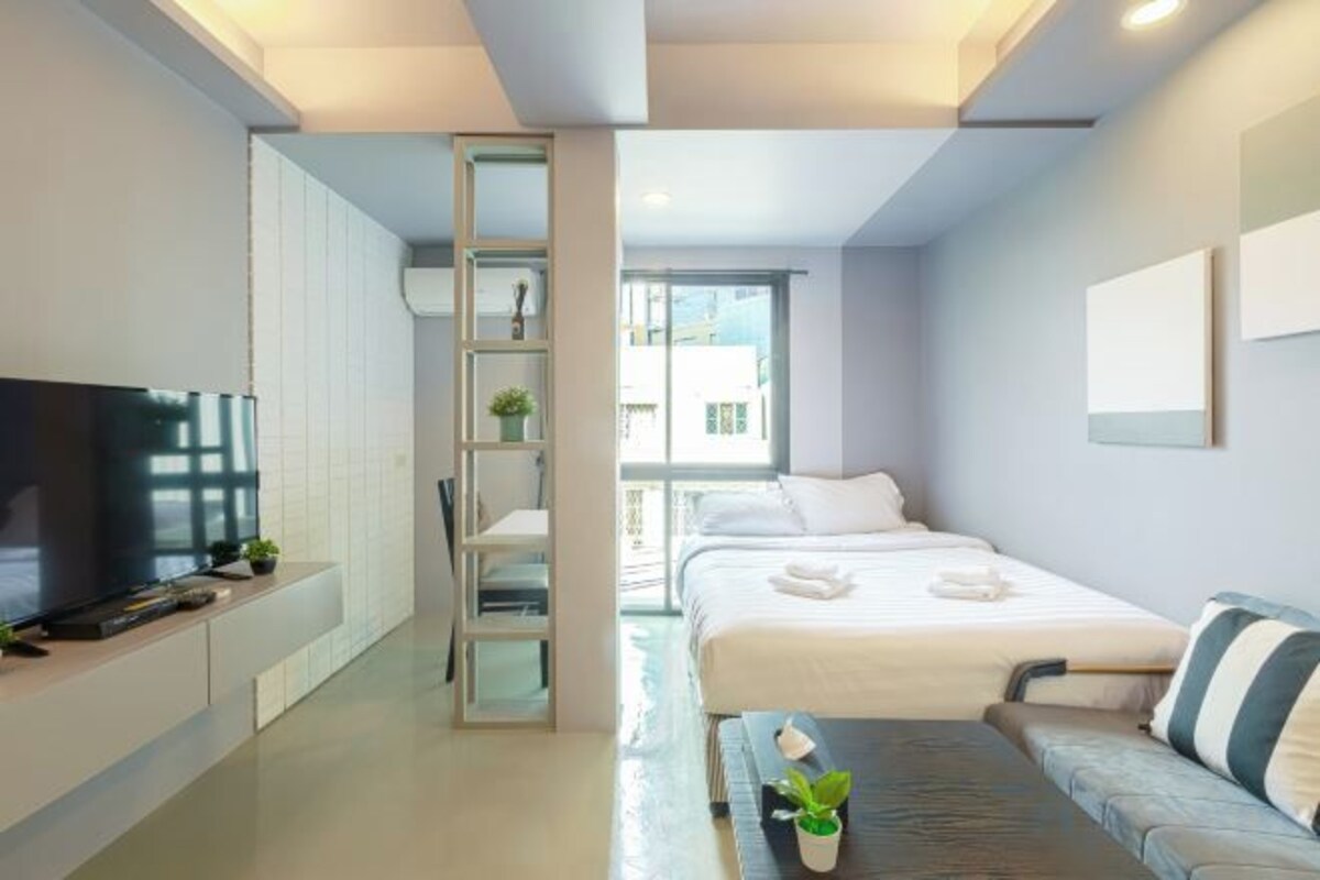 Soundproofing, iron/ironing board (on request), WiFi (free)