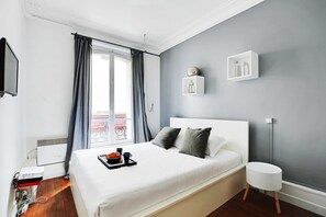 Appartement | 1 chambre, fer et planche à repasser, literie fournie