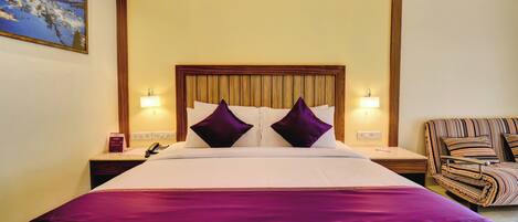 Executive Room with Lawn | In-room safe, desk, blackout curtains, rollaway beds