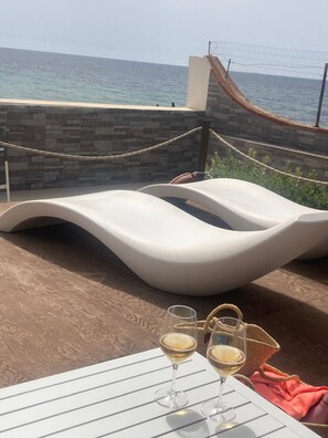 Rom, 1 soverom, røyk, terrasse | Eksteriør