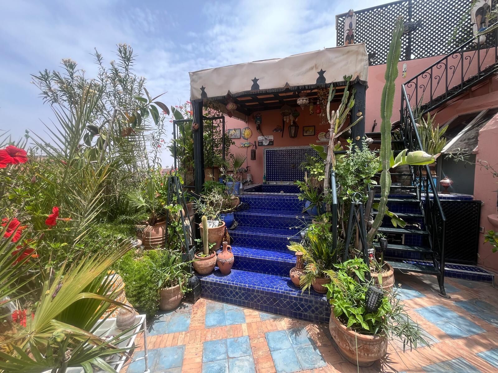 Overnattingsstedets uteområder