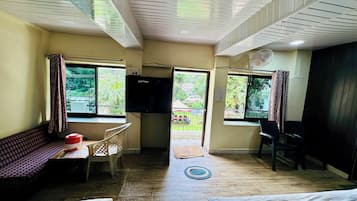 Deluxe Quadruple Room, Garden View | View from room