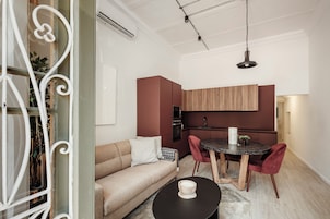 Apartment, 2 Bedrooms | Living area