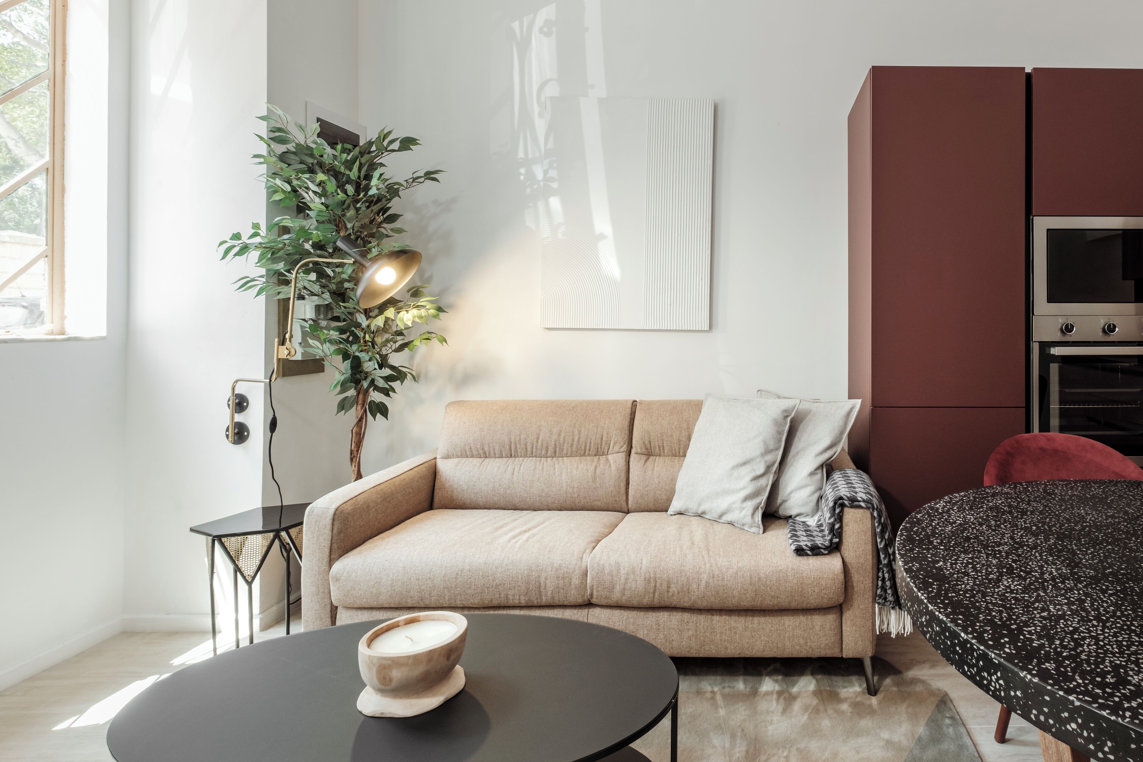 Departamento, 2 habitaciones | Área de sala de estar
