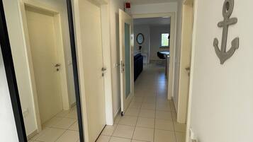 Premium Apartment, 2 Bedrooms, Sea View | Living area