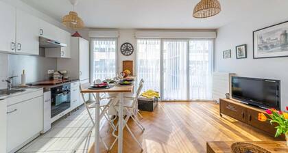 Découvrez le Korrigan de Massy, un charmant appartement au sein d'une résidence de standing