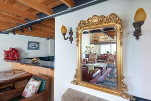 75-inch LCD TV with satellite channels