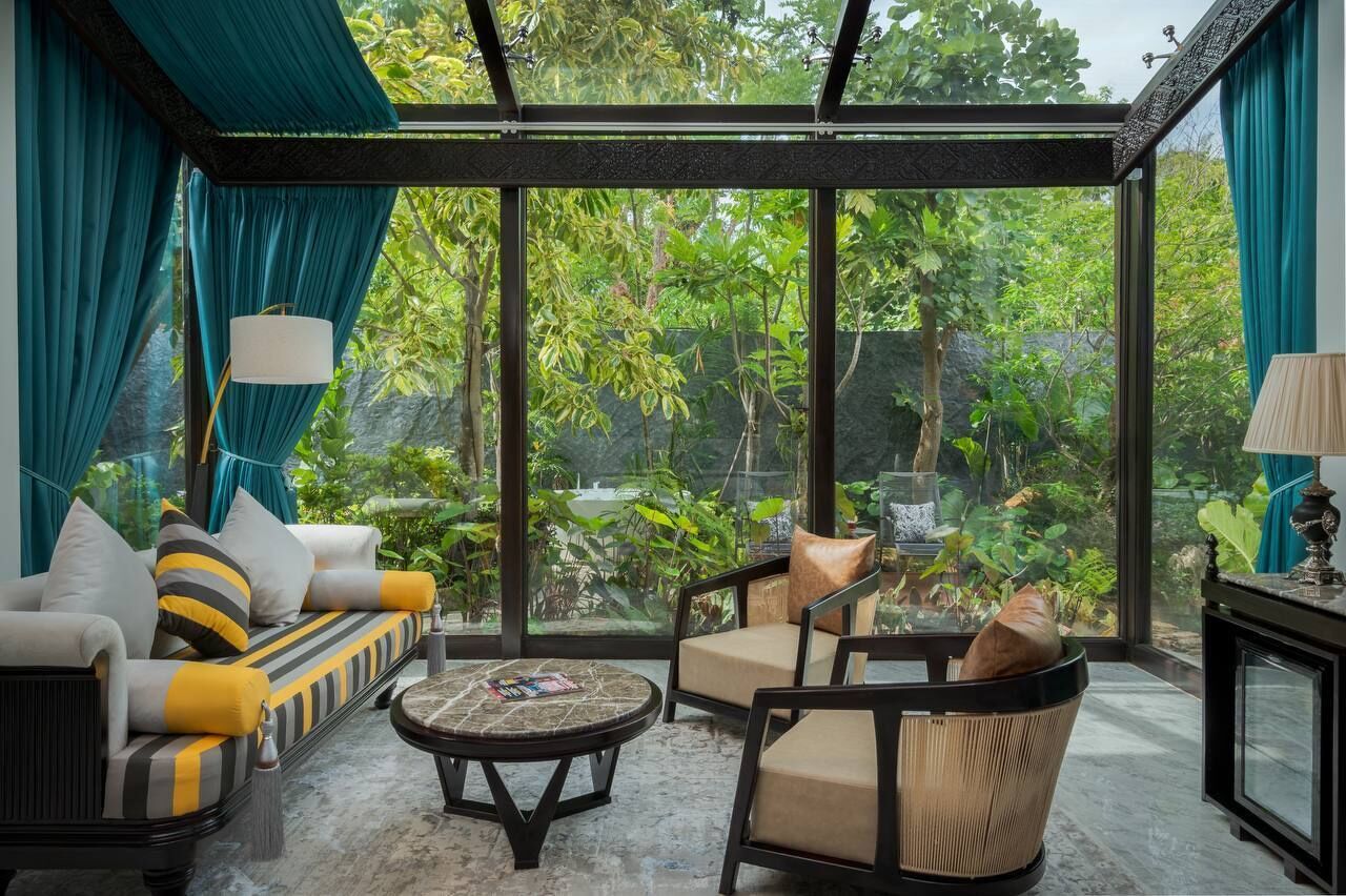 Luxury Villa, 6 Bedrooms, Pool View | Living area | TV, toys