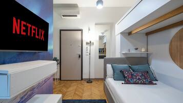 Tripla Basic | Una cassaforte in camera, ferro/asse da stiro, Wi-Fi gratuito