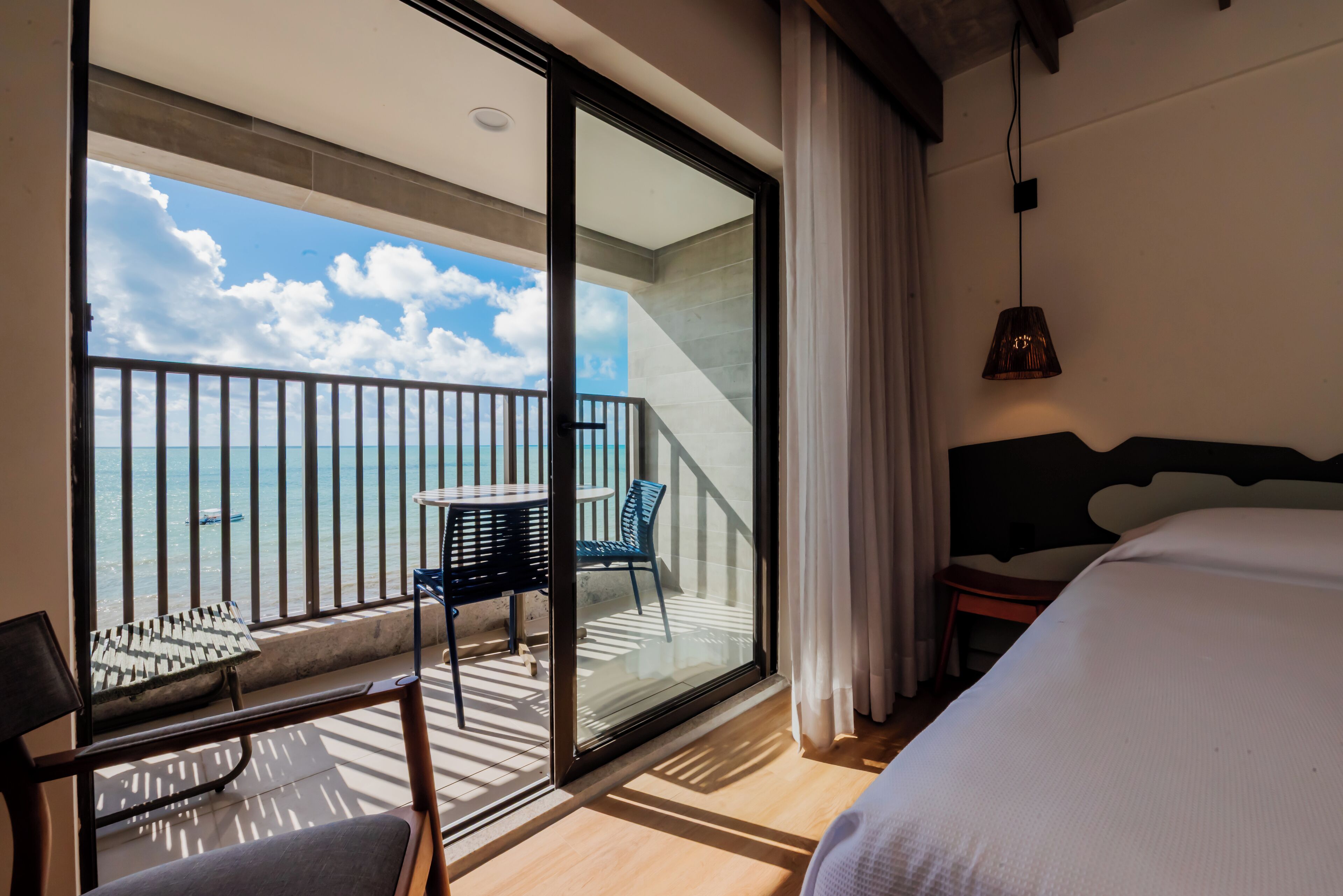 Standard Room, 1 Double Bed, Balcony, Sea View | Minibar, free WiFi