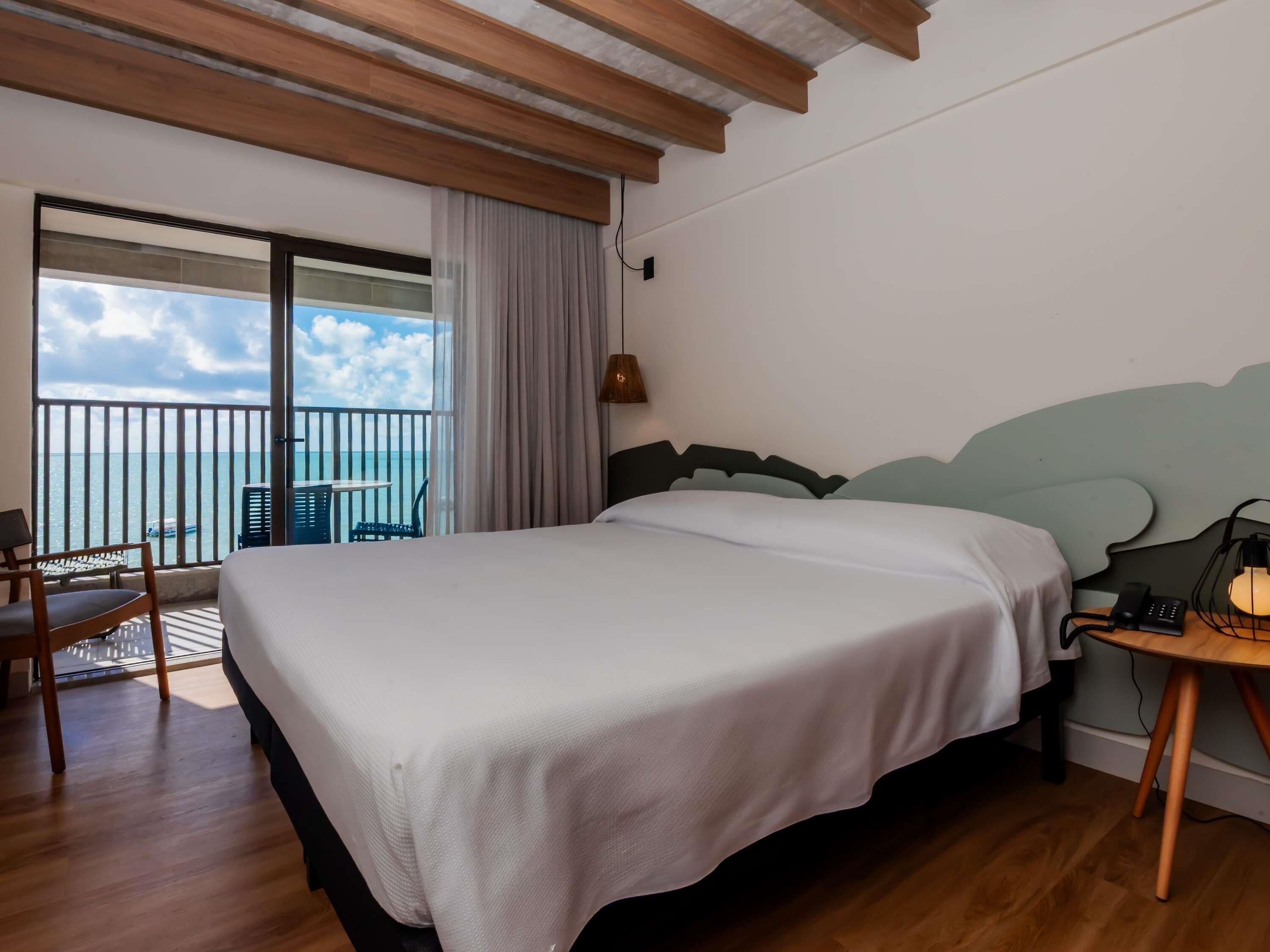 Kamar Standar, 1 Tempat Tidur Double, balkon, pemandangan laut | Minibar dan Wi-Fi gratis