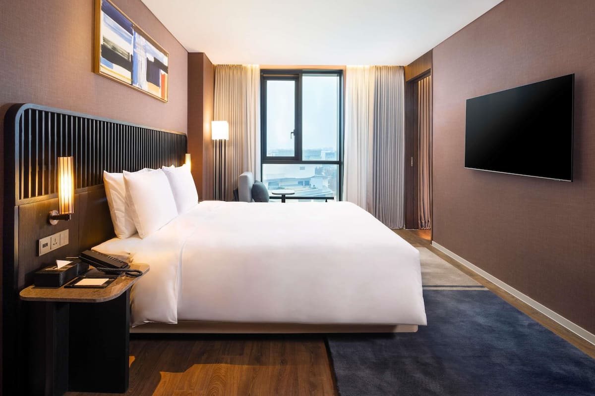 Suite Executive, 1 letto king | Tende oscuranti, insonorizzazione, Wi-Fi gratuito, lenzuola