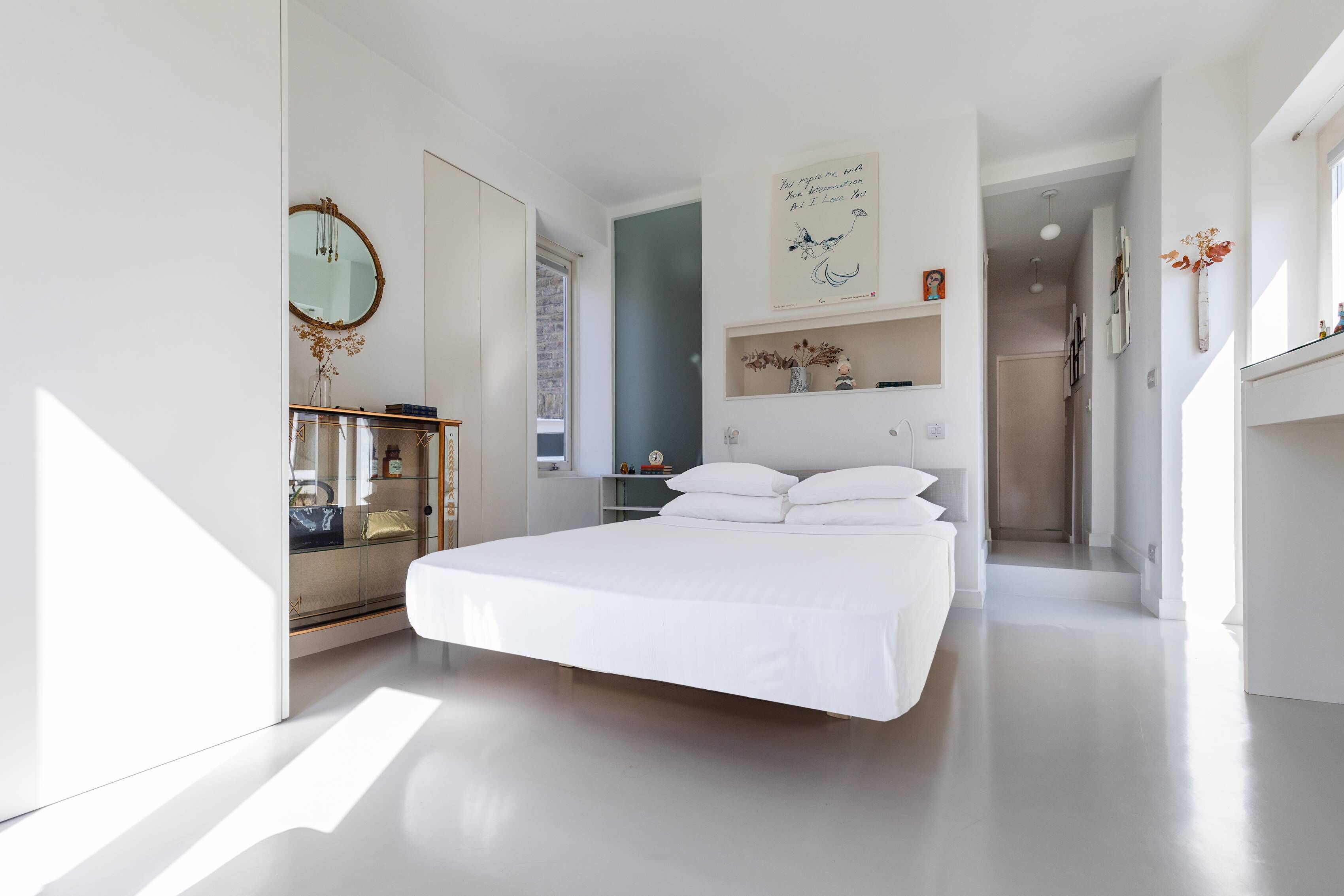 1 bedroom, iron/ironing board, bed sheets